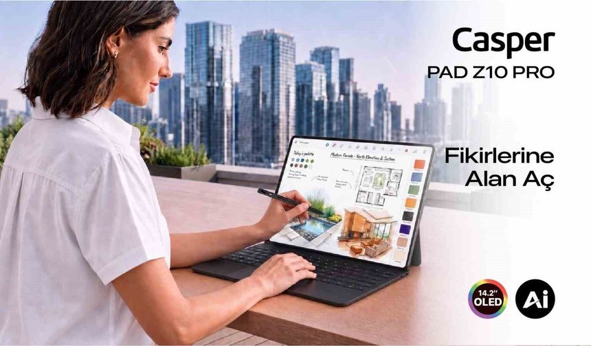 Casper, tablet deneyimini zirveye taşıyan PAD Z10 Pro'yu tanıttı