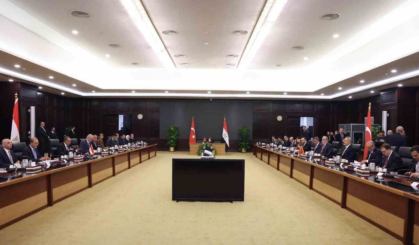 Dışişleri Bakanı Fidan, Mısır'da Ortak Planlama Toplantısına İmza Attı