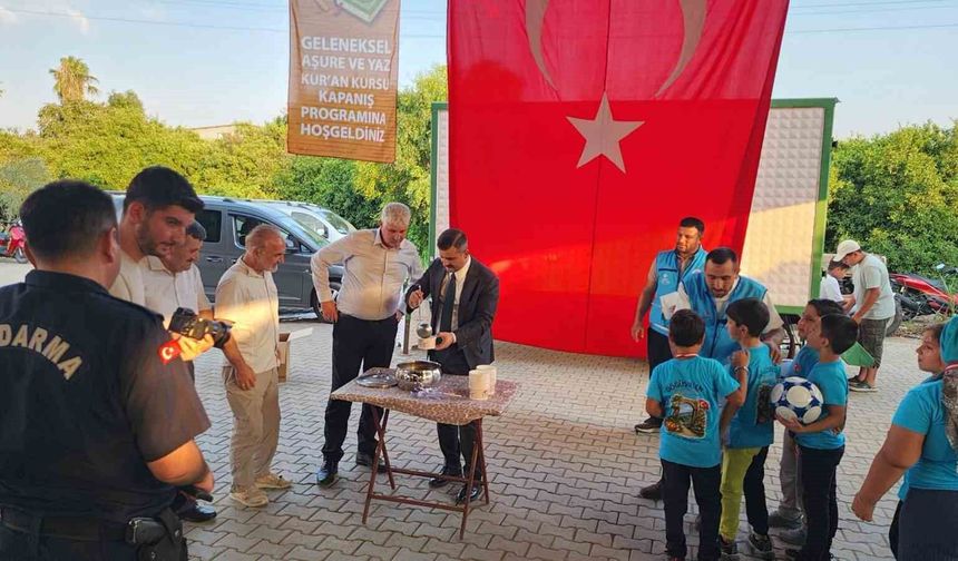 Döğüşbelen'de Yaz Kur'an Kursu Kapanış Etkinliği Gerçekleşti