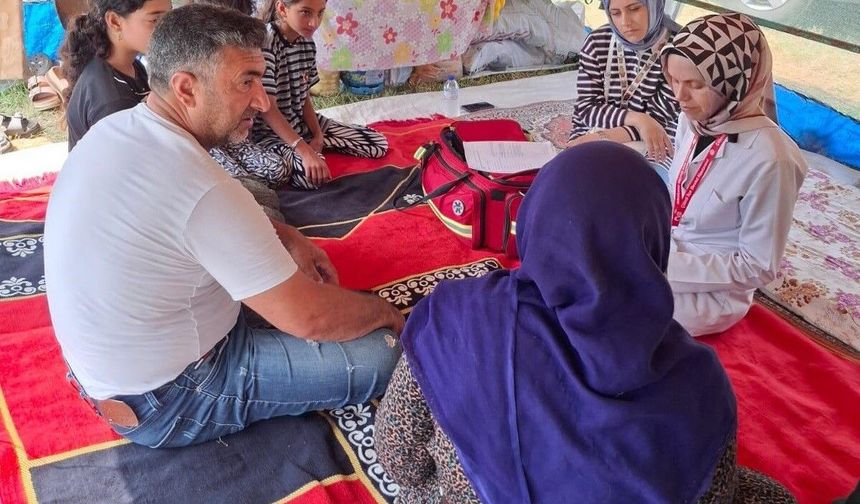 Düzce'de Mevsimlik Tarım İşçilerine Sağlık Kontrolleri Devam Ediyor