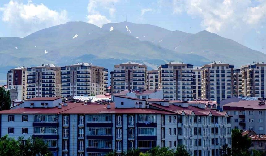 Erzurum'da Temmuz Ayında 820 Konut Satışı Gerçekleşti