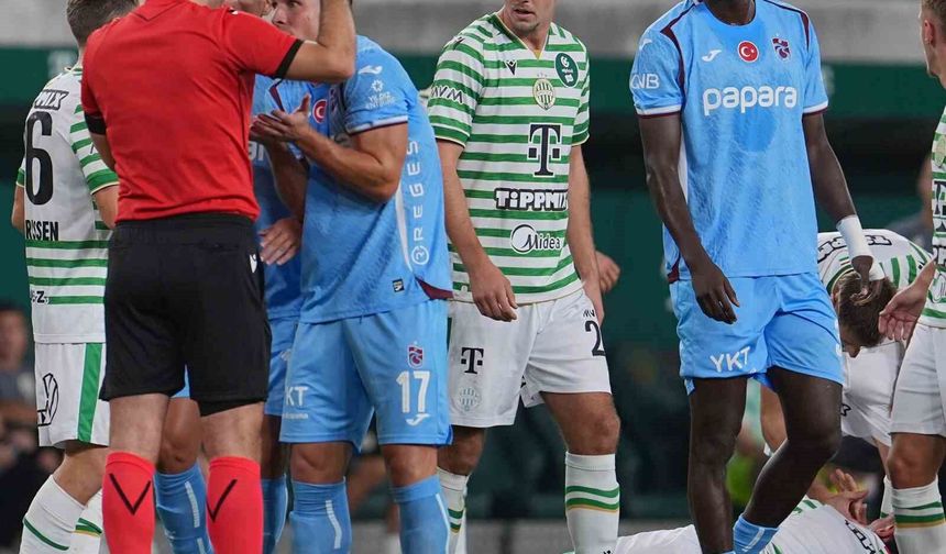 Trabzonspor Avrupa Ligi’ne Ağır Veda Etti: Ferencvaros 4 Attı, Toplam Skor 5-0 Oldu