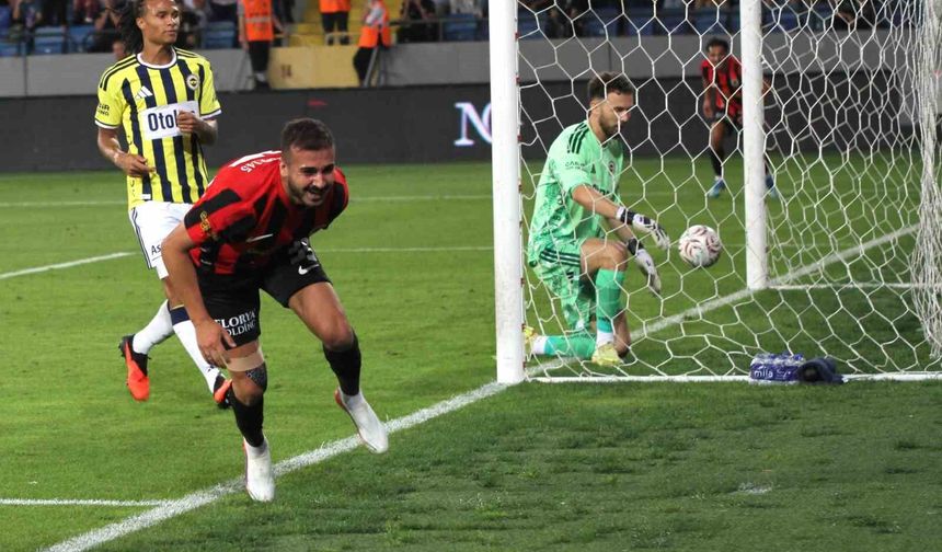 Gençlerbirliği: 2 - Fenerbahçe: 1 (Süper Lig Maç Sonucu)