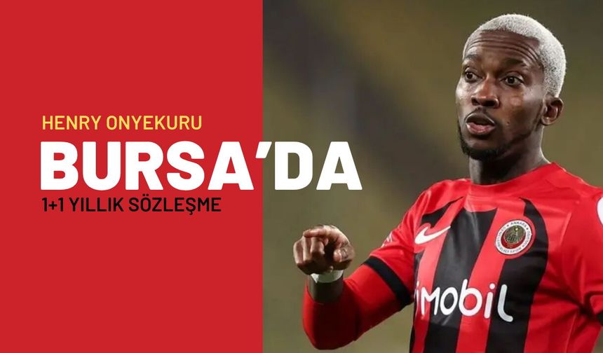Bursaspor’dan Henry Onyekuru bombası! Taraflar 1+1 yıllık anlaşmaya vardı