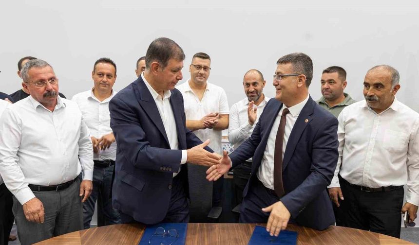 İZBETON ve Belediye-İş Sendikası'ndan yeni toplu iş sözleşmesi