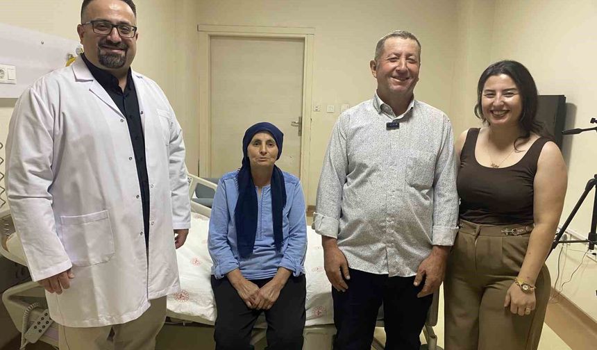 Kafatası kemiği 8 ay sonra yerine yerleştirildi