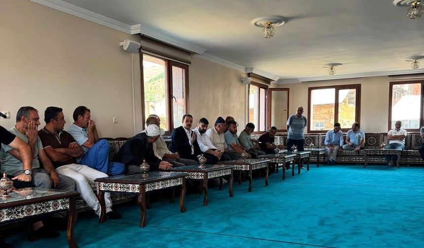Kaymakam Ahat, Yakupabdal Köyü'nde Halkla Buluştu