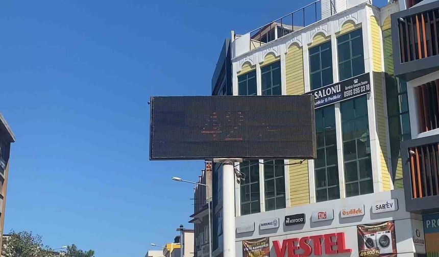 Körfez'de Termometreler 40 Dereceyi Geçti