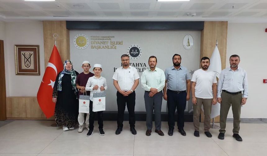 Kütahya'da Kur'an-ı Kerim Okuma Yarışması Yapıldı