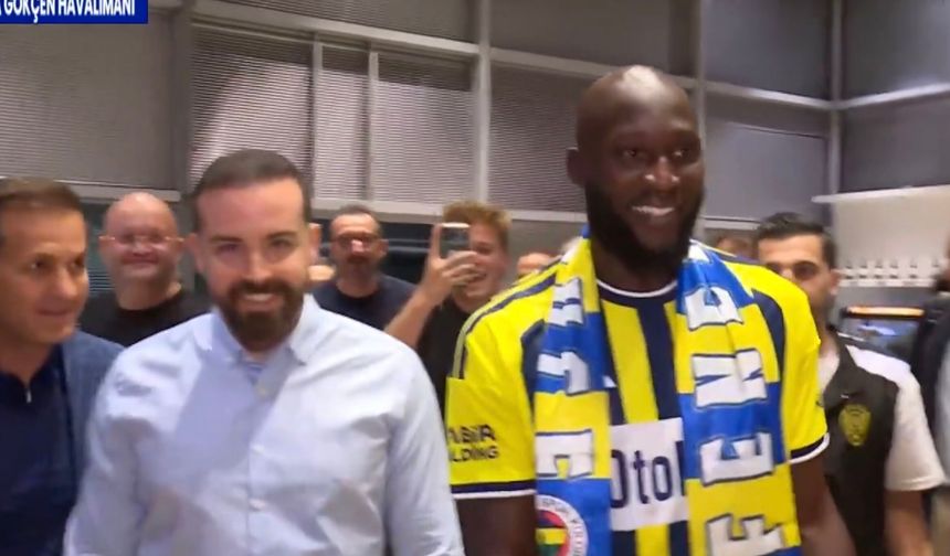 Fenerbahçe’de Lukaku gecesi! Belçikalı yıldız İstanbul’a geldi