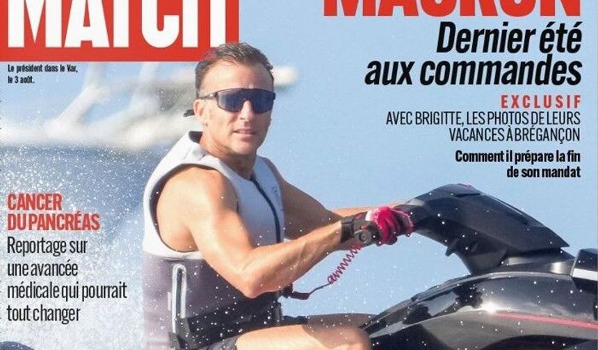 Macron'un Orman Yangınları Sırasında Jet Ski Keyfi Tepki Çekti