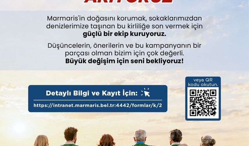 Marmaris'te çevre bilincini artıracak yeni girişim