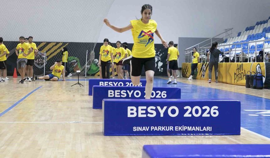Mersin'de gençlere ücretsiz spor hazırlık kursu