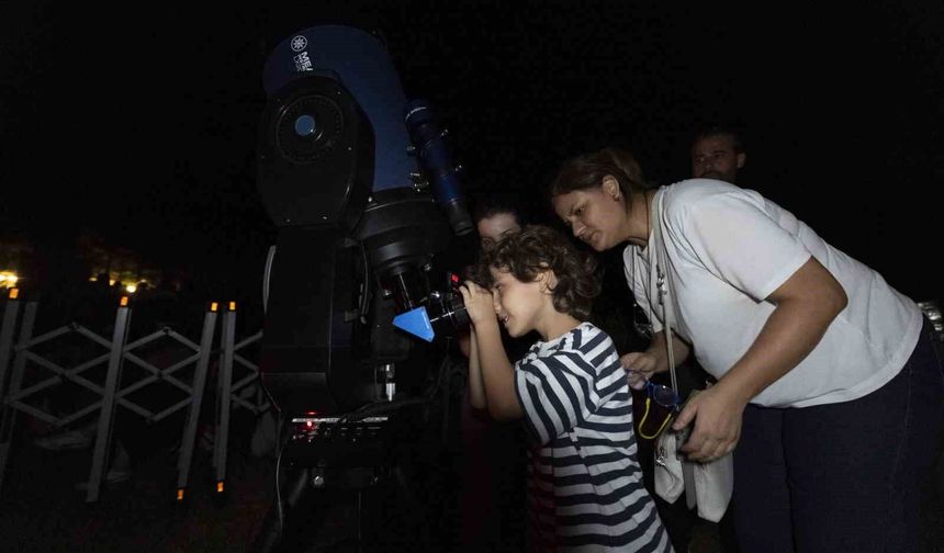Mersin'de Perseid Meteor Yağmuru, Darısekisi'nde Gözlemlendi