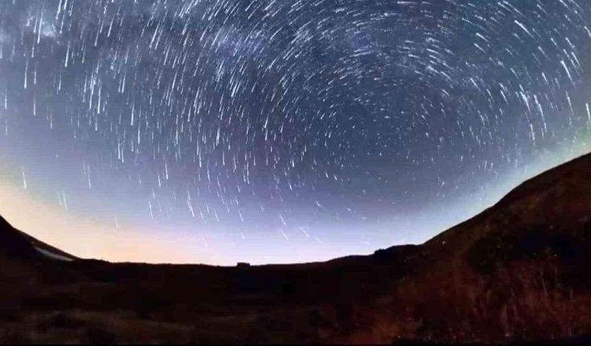 Niğde'de Perseid Meteor Yağmuru göz kamaştırdı
