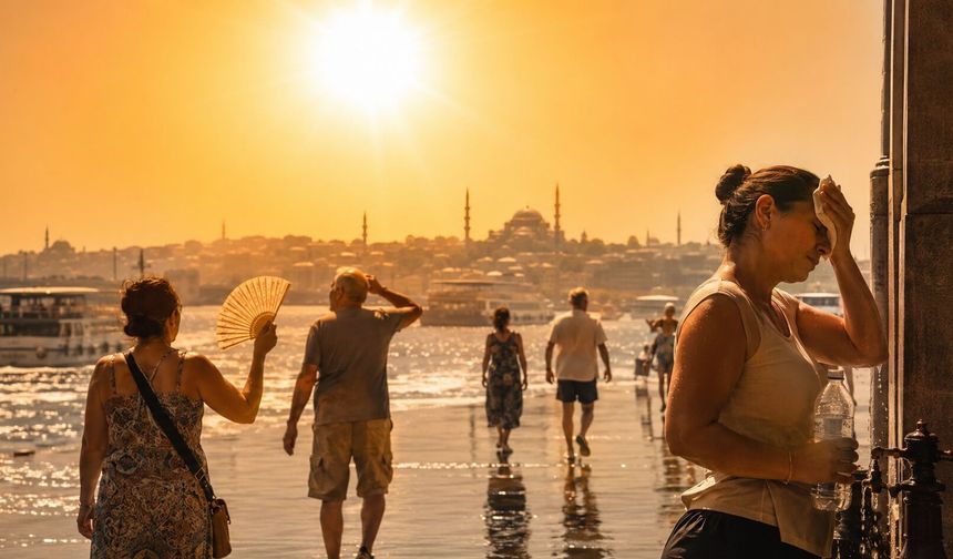 Hissedilen sıcaklık 55 dereceye çıkabilir! Uzman tarih verdi: İstanbul’da nem alarmı
