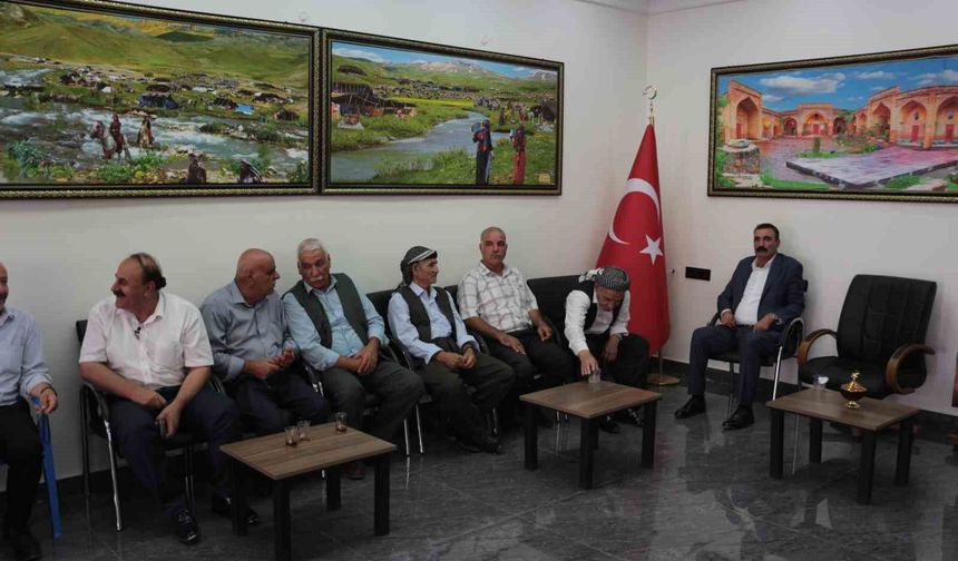 Şırnak'ta aşiret liderlerinden 'çerçeve yasa'ya güçlü destek