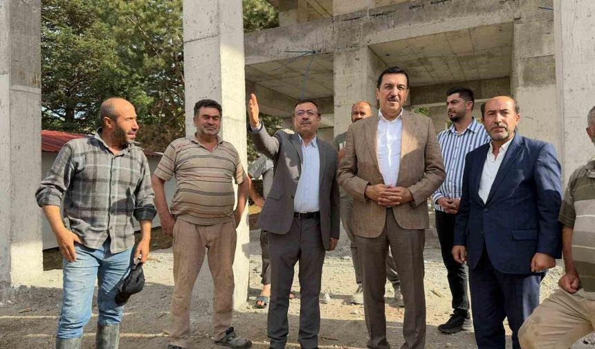 Tüfenkci, Doğanşehir Erkenek'te ziyaretlerde bulundu