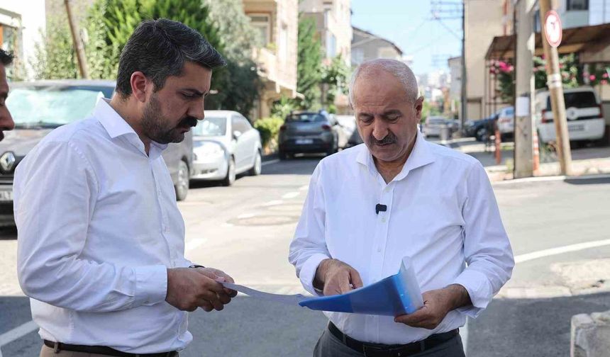 Başkan Büyükgöz sahadaki çalışmaları yerinde inceledi