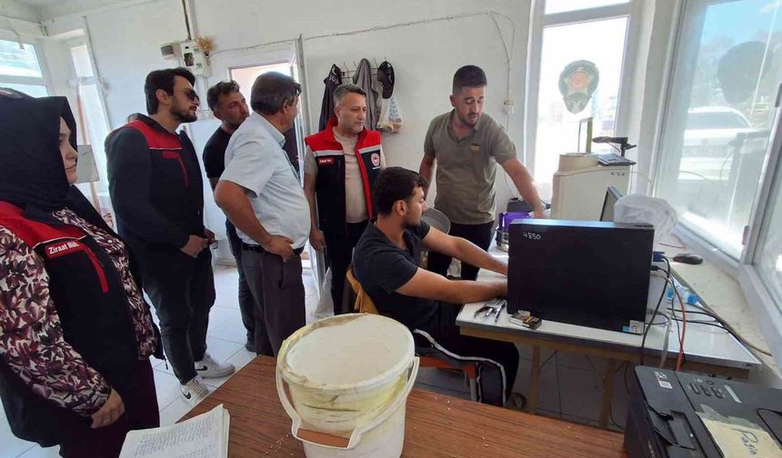 Bayburt'ta TMO alımları üreticilerle devam ediyor