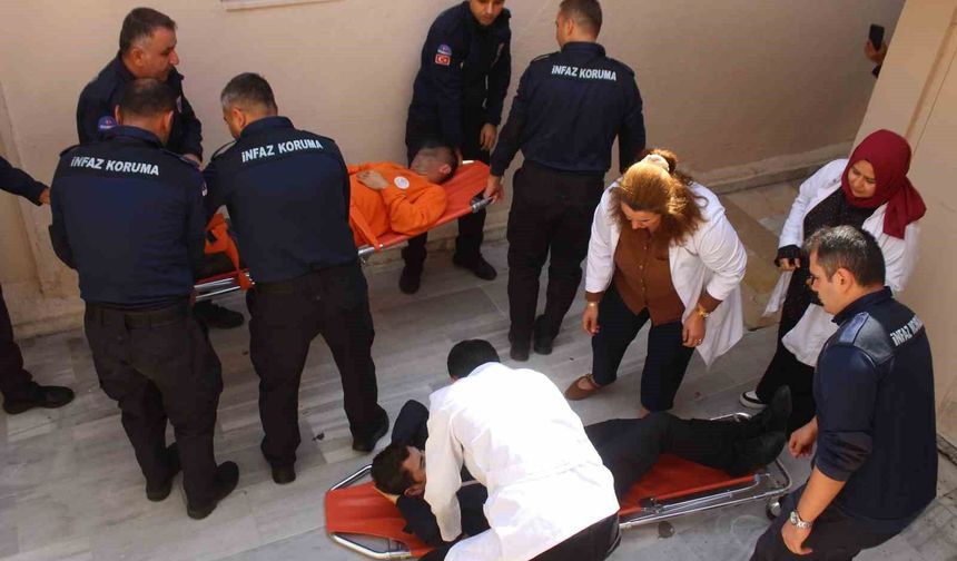Gemlik Ceza İnfaz Kurumu'nda Gerçekçi Olağanüstü Hal Tatbikatı Gerçekleştirildi