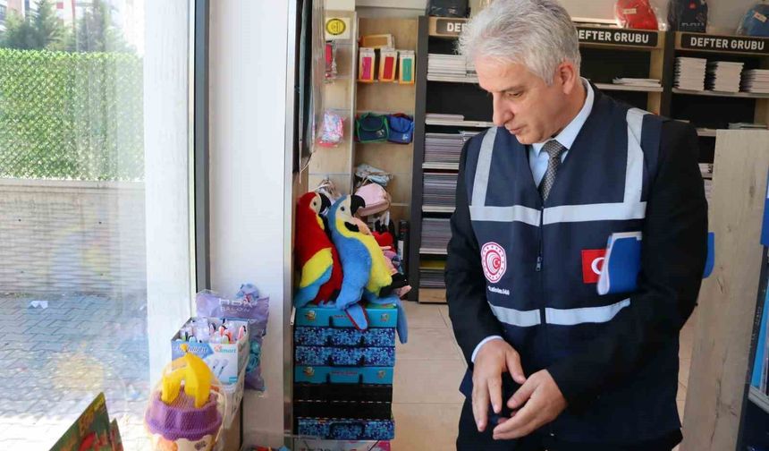 Kayseri'de Kırtasiye Denetimleri Yeni Eğitim Yılı Öncesi Yoğunlaştırıldı
