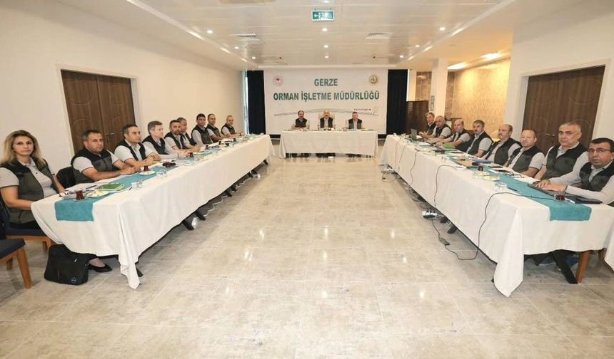 Sinop'ta Ormancılıkta 2027 Hazırlıkları İçin Toplantı Yapıldı