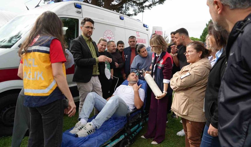 Samsun'da işitme engellilere ilk yardım eğitimi verildi