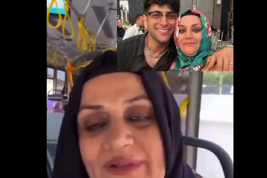 Reynmen'in Annesi Halk Otobüsüne Binip Video Çekti