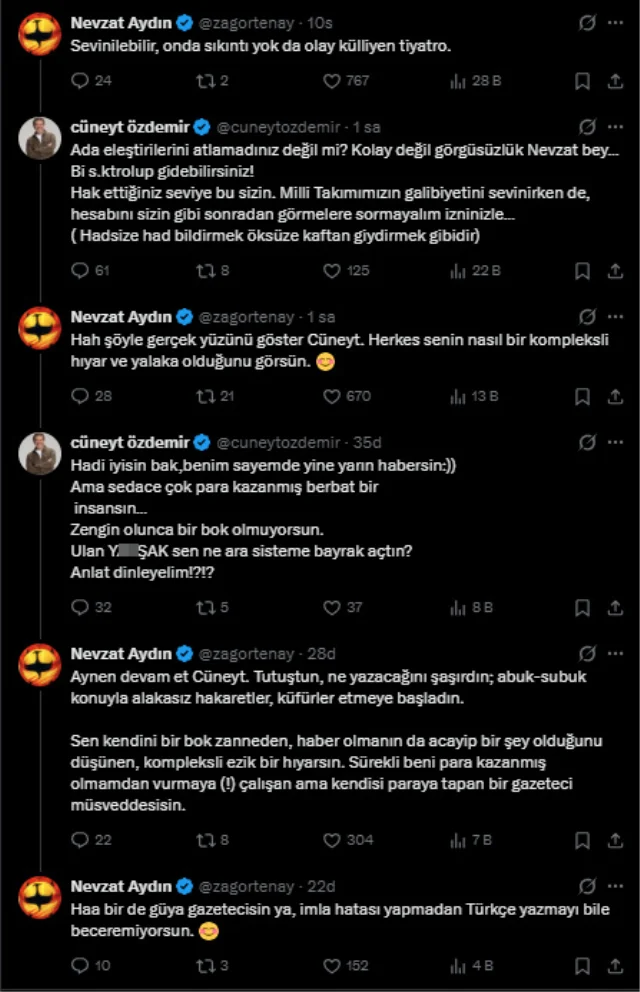 Cuneyt Ozdemir Kufur