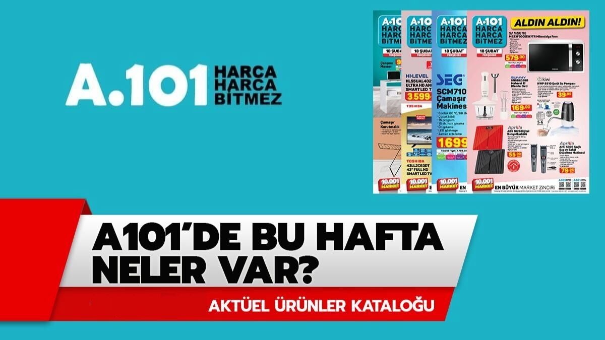 A101 1-8 Ekim 2026 Aktüel Ürünler Kataloğu: Televizyon, Süpürge, Soba ve Beyaz Eşyada Dikkat Çeken Fiyatlar