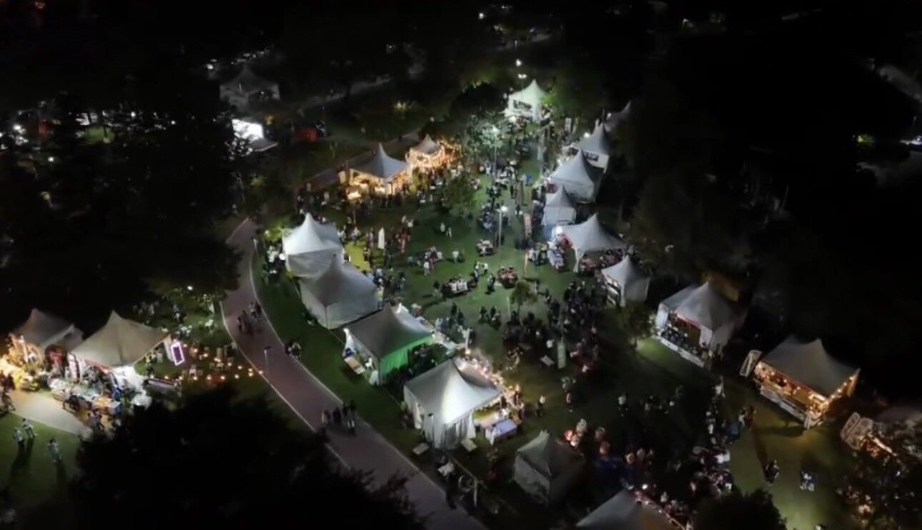 Bursa Gastronomi Festivali'nde Akşam Saatlerinde Yoğun İlgi