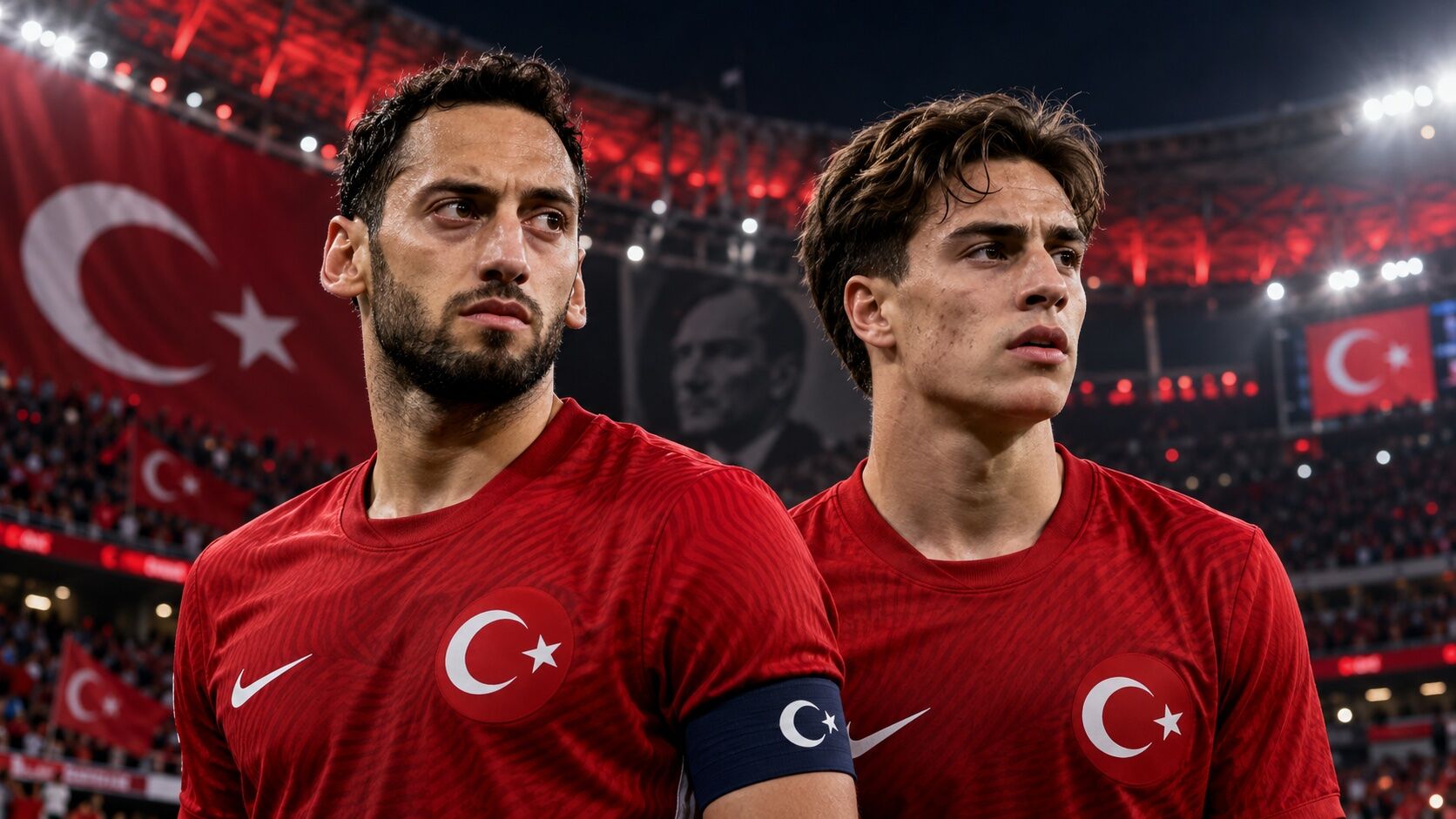 Türkiye-Fransa maçında gözler onları aradı! Hakan Çalhanoğlu ve Kenan Yıldız neden oynamadı?