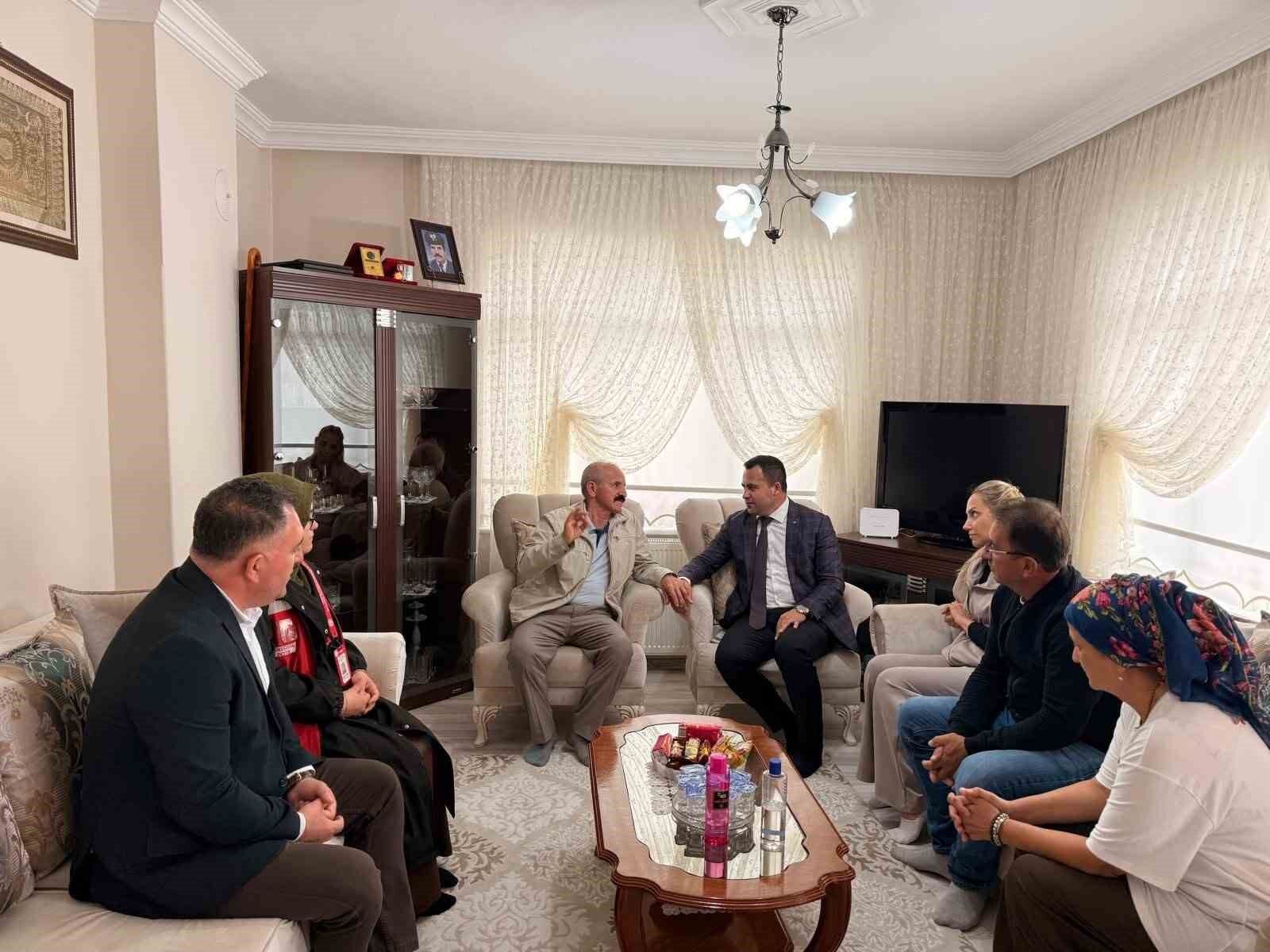 Akçakoca'da Kıbrıs Gazilerine ve Ailelerine Özel Ziyaret