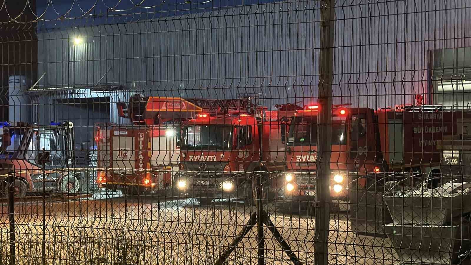 Akyazı'daki alüminyum fabrikasında patlama: 1'i ağır 3 yaralı