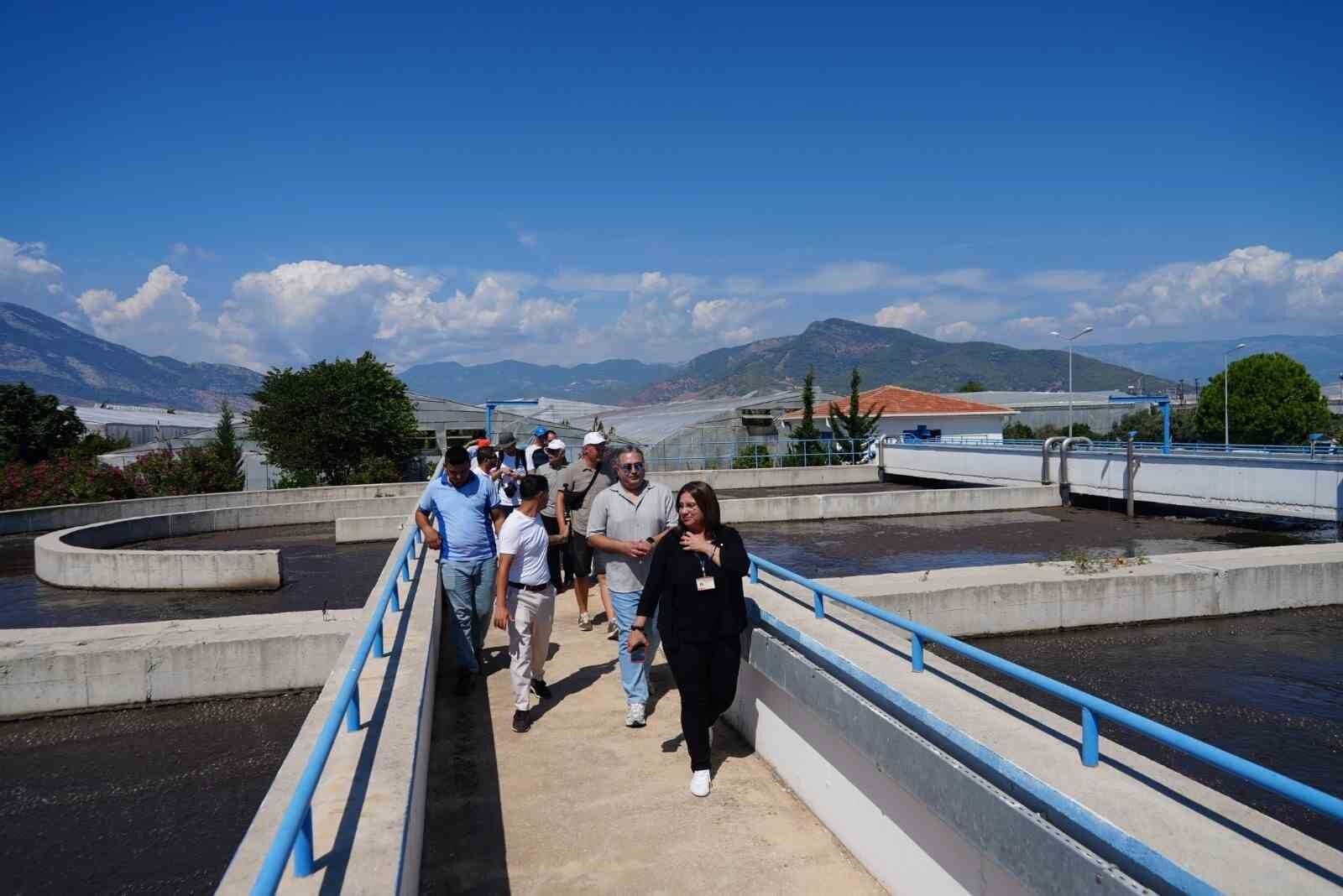 Alman Heyet, MESKİ'nin Anamur Arıtma Tesisini İnceledi