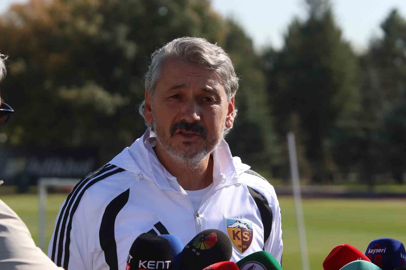 Atila Gerin, Kayserispor'un oyun gücünü artırmak istiyor