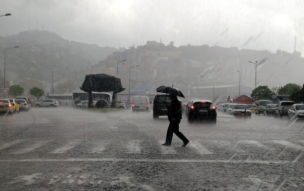 Erzincan'da sağanak yağış ve kuvvetli rüzgar uyarısı yapıldı