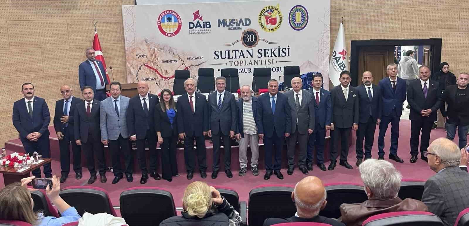 Erzurum'da Zengezur Koridoru Üzerine 30. Sultan Sekisi Toplantısı Gerçekleşti