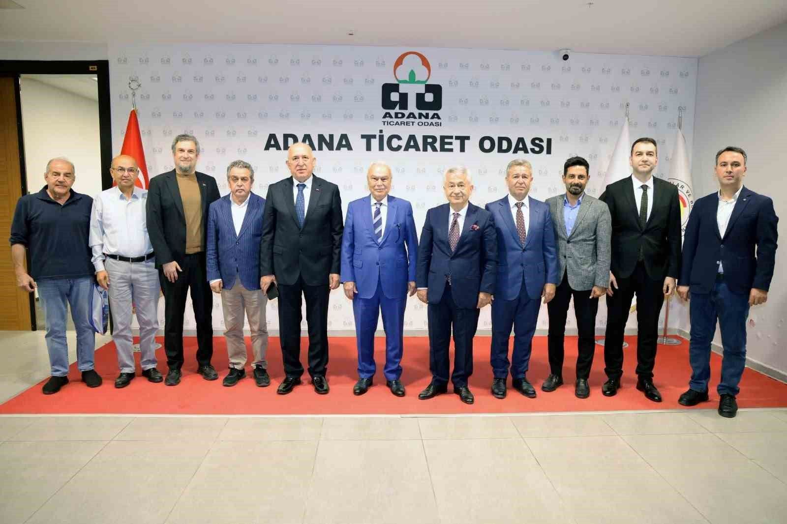 Mehmet Şahbaz, ATO Başkanlığına seçilerek destek ziyaretleri aldı