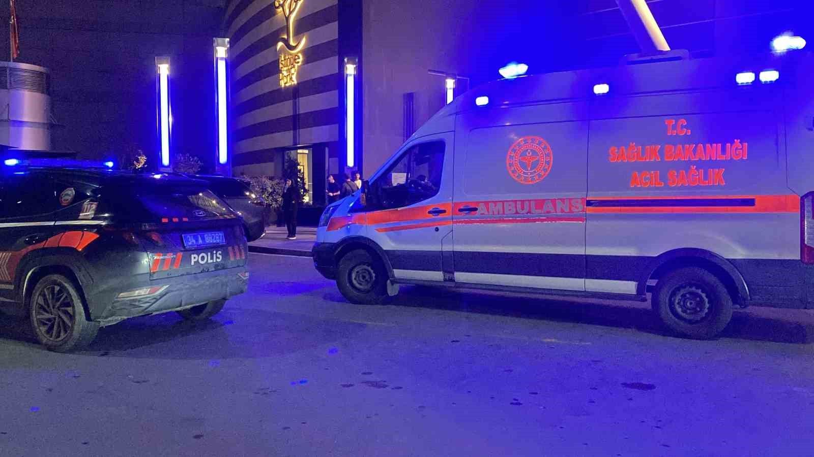 Sarıyer'de AVM içinde İsrail vatandaşına yönelik protesto